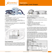Float and Tape Level Gauge