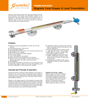 Magnetic Level Gauges & Level Transmitters