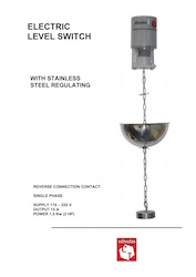 Electric Level Switch with Stainless Steel Regulating