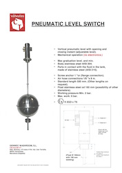 Pneumatic Level Switch